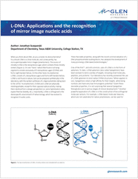 L-DNA: Applications and the Recognition of Mirror-Image Nucleic Acids