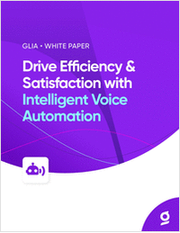 Drive Efficiency & Satisfaction With Intelligent Voice Automation