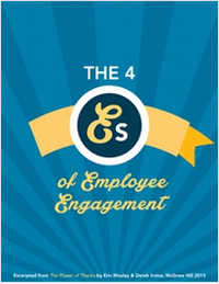 Executive Brief: The 4 Es of Employee Engagement