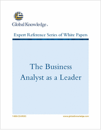 The Business Analyst as a Leader