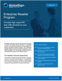 GlobalSign's Enterprise Reseller Program