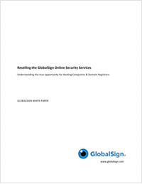 Reselling the GlobalSign Online Security Services