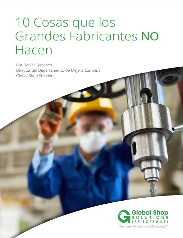 10 COSAS QUE LOS GRANDES FABRICANTES NO HACEN