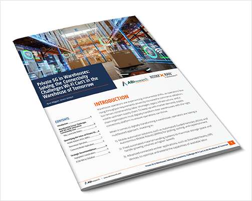 Private 5G in Warehouses: Solving the Connectivity Challenges Wi-Fi Can't in the Warehouse of Tomorrow