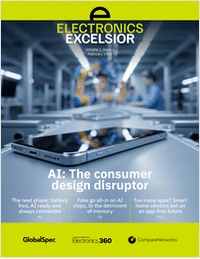 First Issue! Electronics Excelsior -- AI: The consumer design disruptor