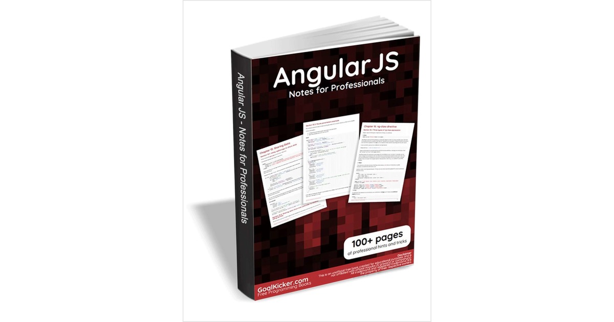 AngularJS Notes for Professionals