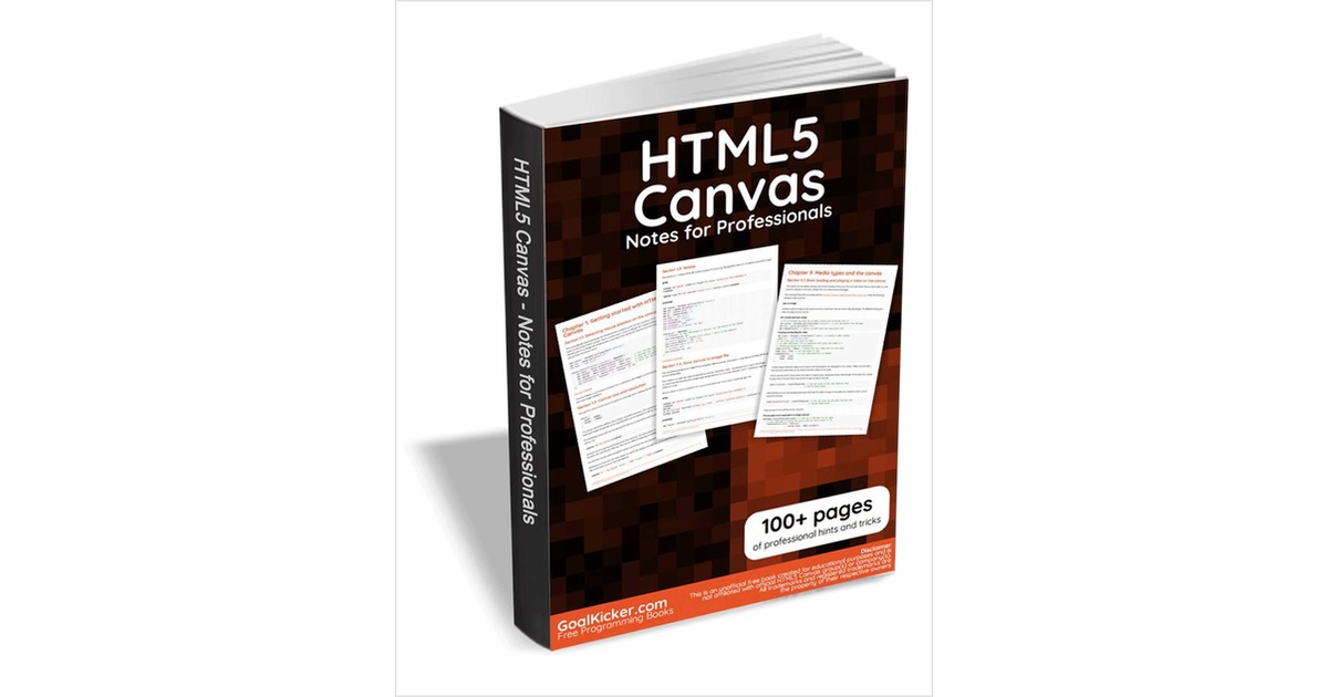 HTML5 Canvas Notes for Professionals
