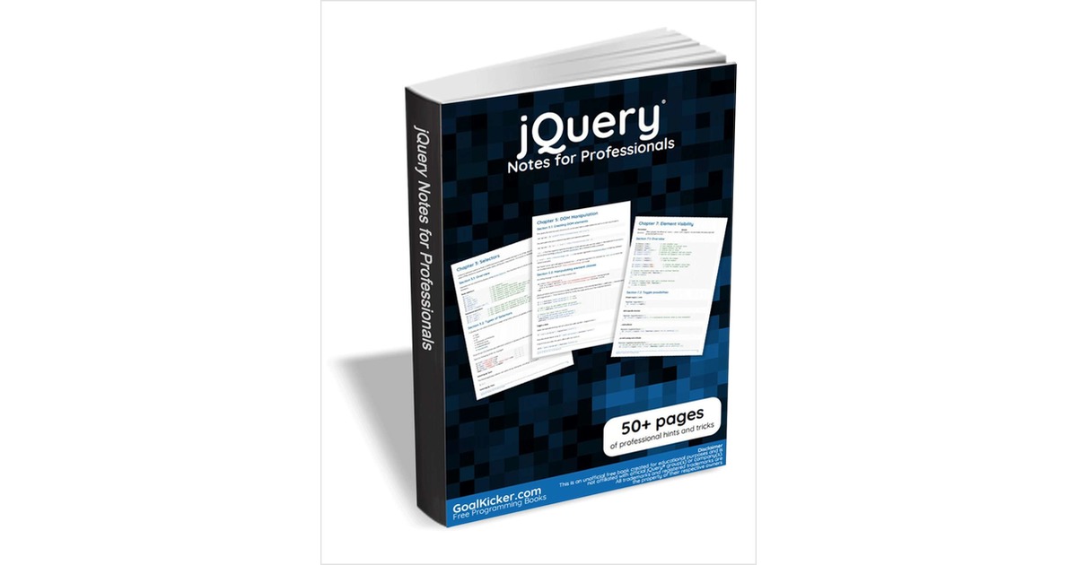 jQuery Notes for Professionals