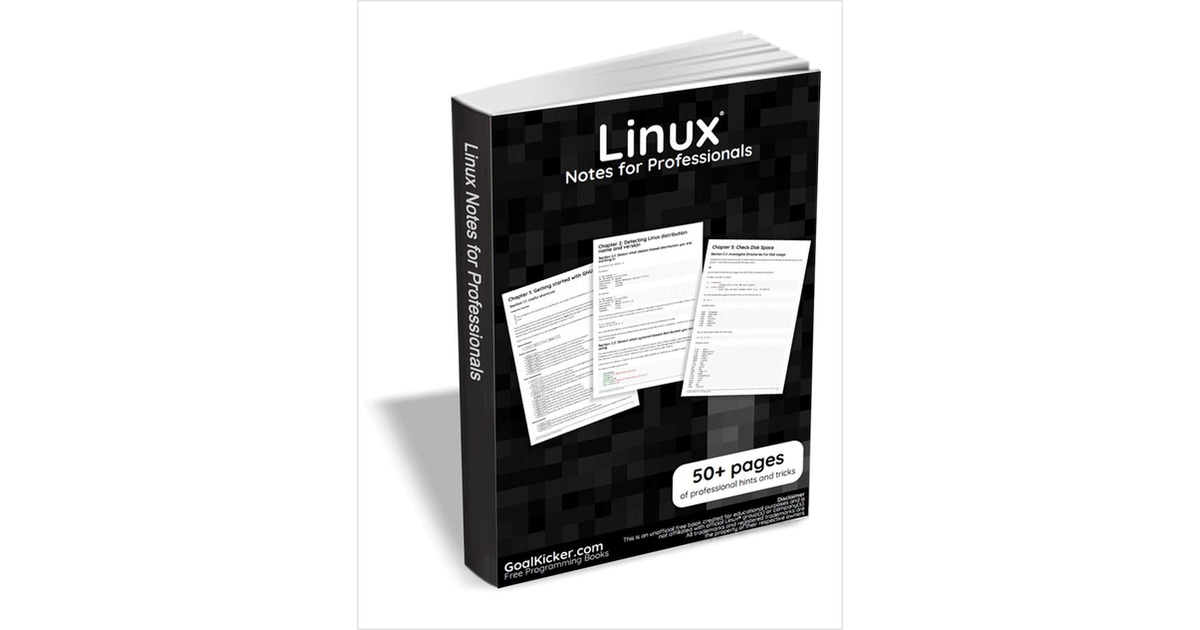 Linux Notes for Professionals Free eBook