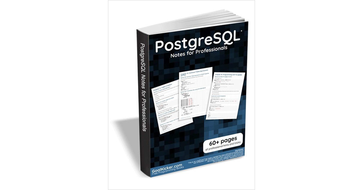 PostgreSQL Notes for Professionals