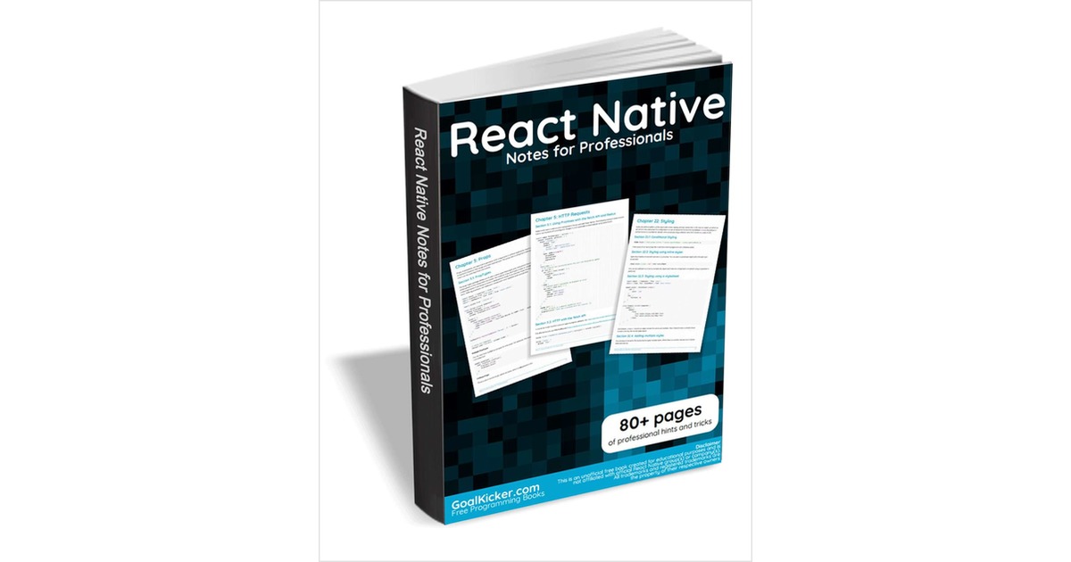 React Native Notes for Professionals