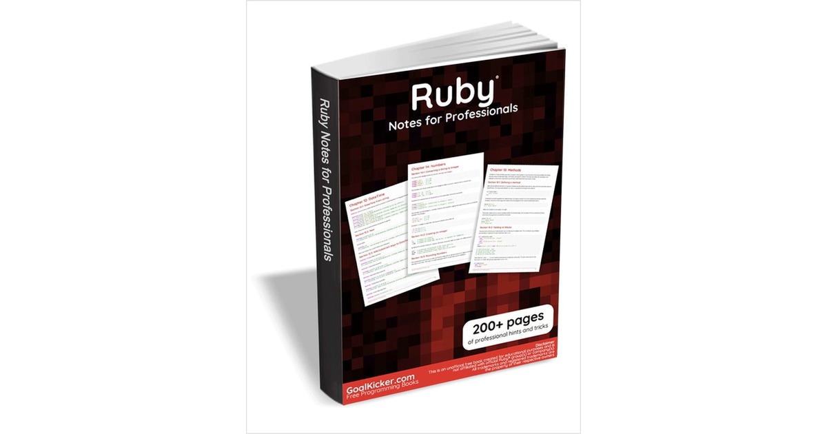 Ruby Notes for Professionals