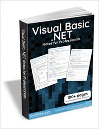 Visual Basic .NET Notes for Professionals