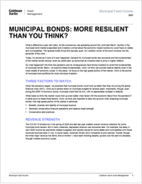 Municipal Bonds: More Resilient Than You Think?