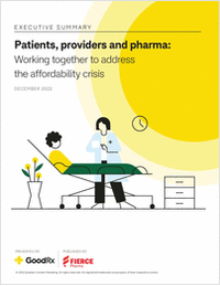 Patients, providers and pharma: Working together to address the affordability crisis