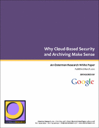 Why Cloud-Based Security and Archiving Make Sense
