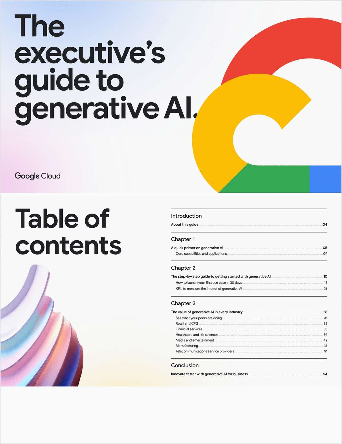 The executive's guide to generative AI
