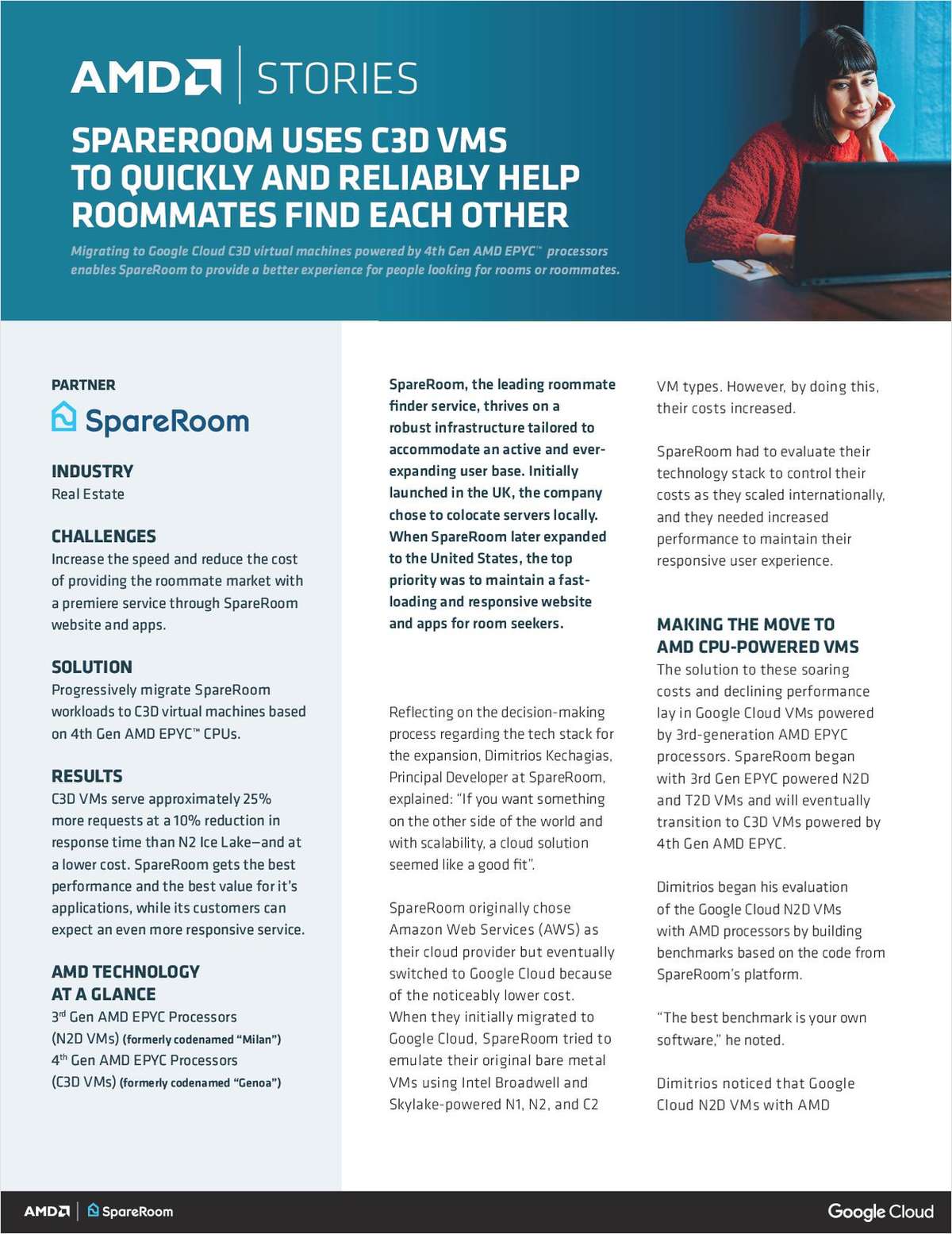 Spareroom Uses C3D VMs To Quickly and Reliably Help Roommates Find Each Other