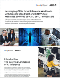 Leveraging CPUs for AI Inference Workloads with Google Cloud C3D and C4D Virtual Machines