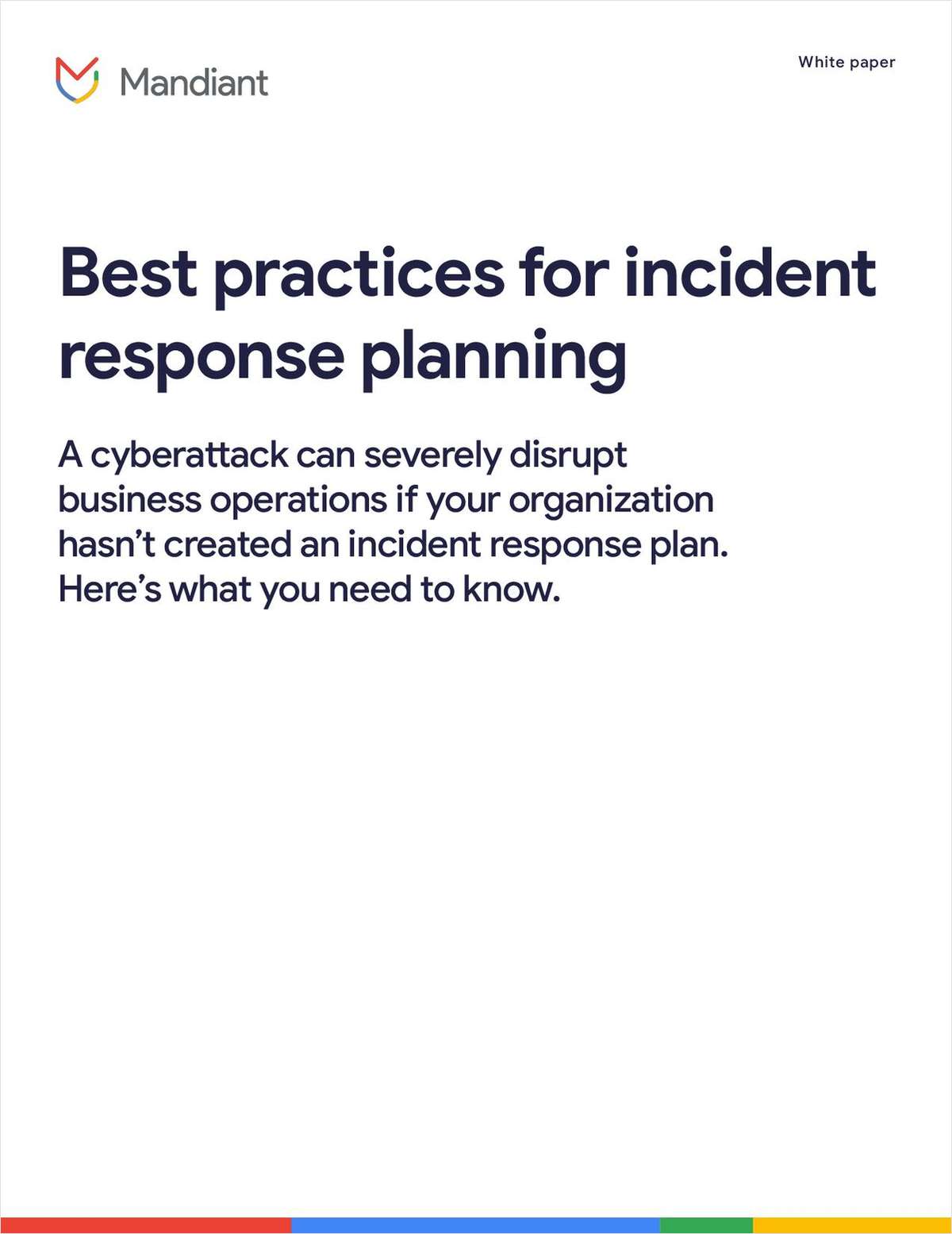 Best Practices for Incident Response Planning