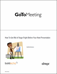 How to Get Rid of Stage Fright Before Your Next Presentation