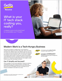 What is Your IT Tech Stack Costing You, Really? A Deeper Look at Why (And How) To Consolidate your IT Toolkit