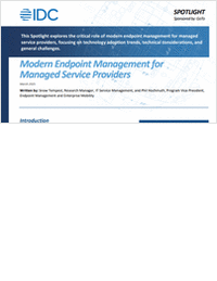 Modern Endpoint Management for Managed Service Providers