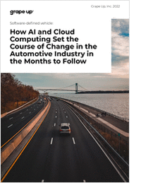 How AI and Cloud Computing Set the Course of Change in the Automotive Industry in the Months to Follow