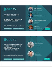 How to Succeed as a Security Leader & Top Security Considerations in a Digital Nomad Era