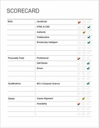 A Free Candidate Scorecard Template for Better Hires and Feedback