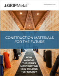 Construction Materials for the Future