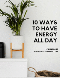 10 Ways to Have Energy All Day