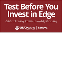 Get Complimentary Access to our Lenovo Edge Computing POC Program