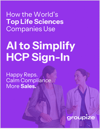 How the World's Top 10 Life Sciences Companies Use  AI to Simplify  HCP Sign-In