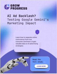 AI Ad Backlash? Testing Google Gemini's Marketing Impact