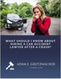 What Should I Know About Hiring a Car Accident Lawyer After a Crash?