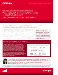 How Invigo uses GSMA Device Database to drive 5G strategy and device management