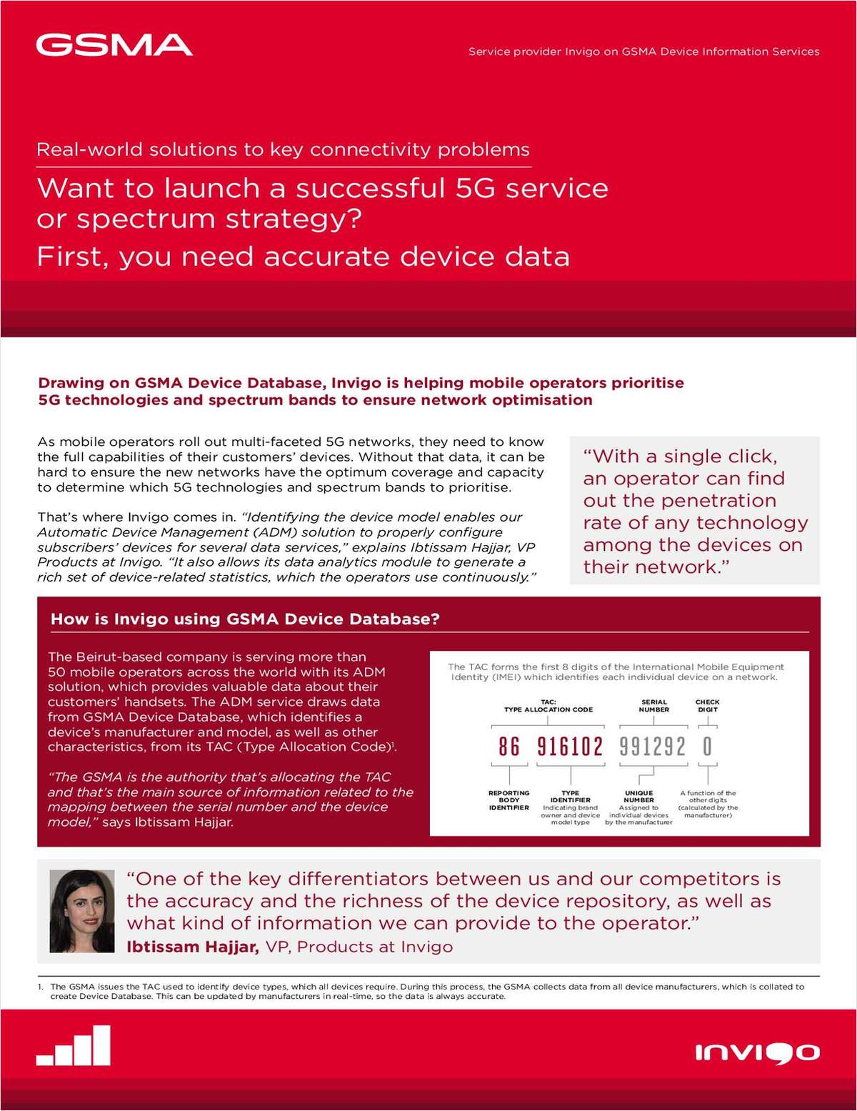 How Invigo uses GSMA Device Database to drive 5G strategy and device management