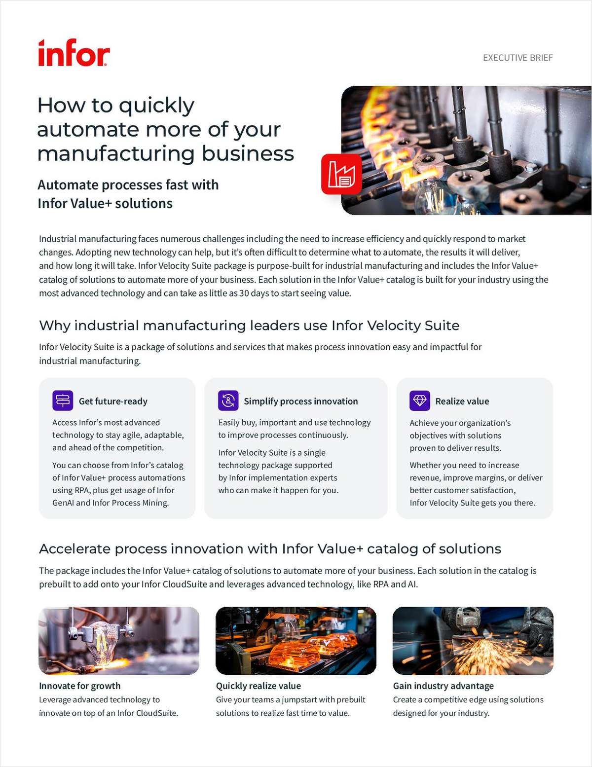 How to quickly automate more of your manufacturing business