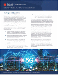 Industry Solution Sheet: Telecommunications