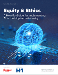 Equity & Ethics a How-To-Guide for Implementing AI in the Biopharma Industry