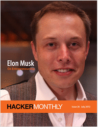 Hacker Monthly -- Elon Musk on Entrepreneurship