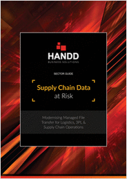 Supply Chain Data at Risk: Modernising Managed File Transfer for Logistics, 3PL & Supply Chain Operations