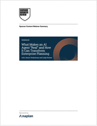 What Makes an AI Agent Real and How Can It Transform Enterprise Planning?