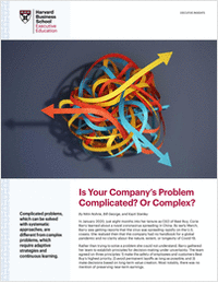 Is Your Company's Problem Complicated? Or Complex?