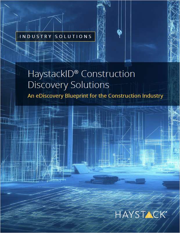 An eDiscovery Blueprint for the Construction Industry