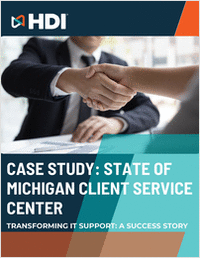 Case Study: State of Michigan DTMB Client Service Center