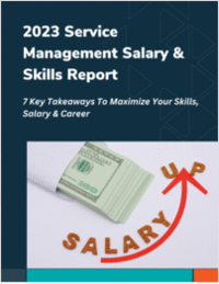 2023 HDI Service Management Salary & Skills Report