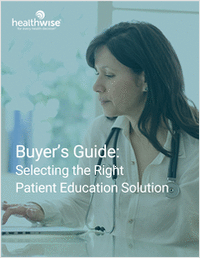 The Buyer's Guide to Selecting the Right Patient Education Solution