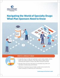 Navigating the World of Specialty Drugs: What Plan Sponsors Need to Know